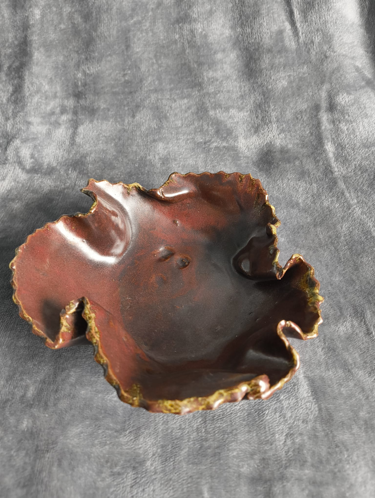 Chestnut Organic-Edge Dish